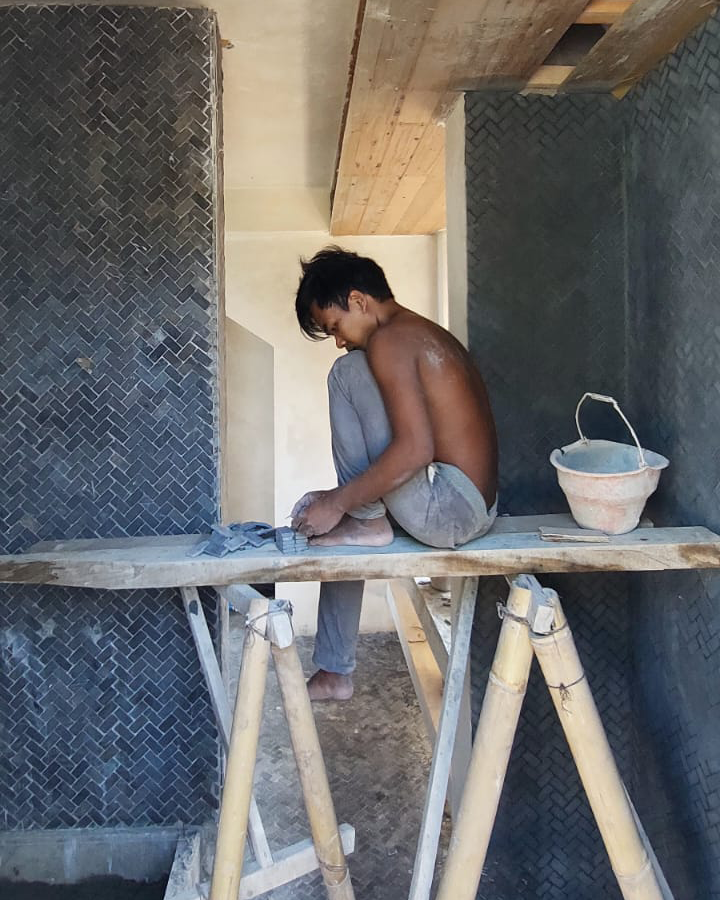 Construction worker on site
