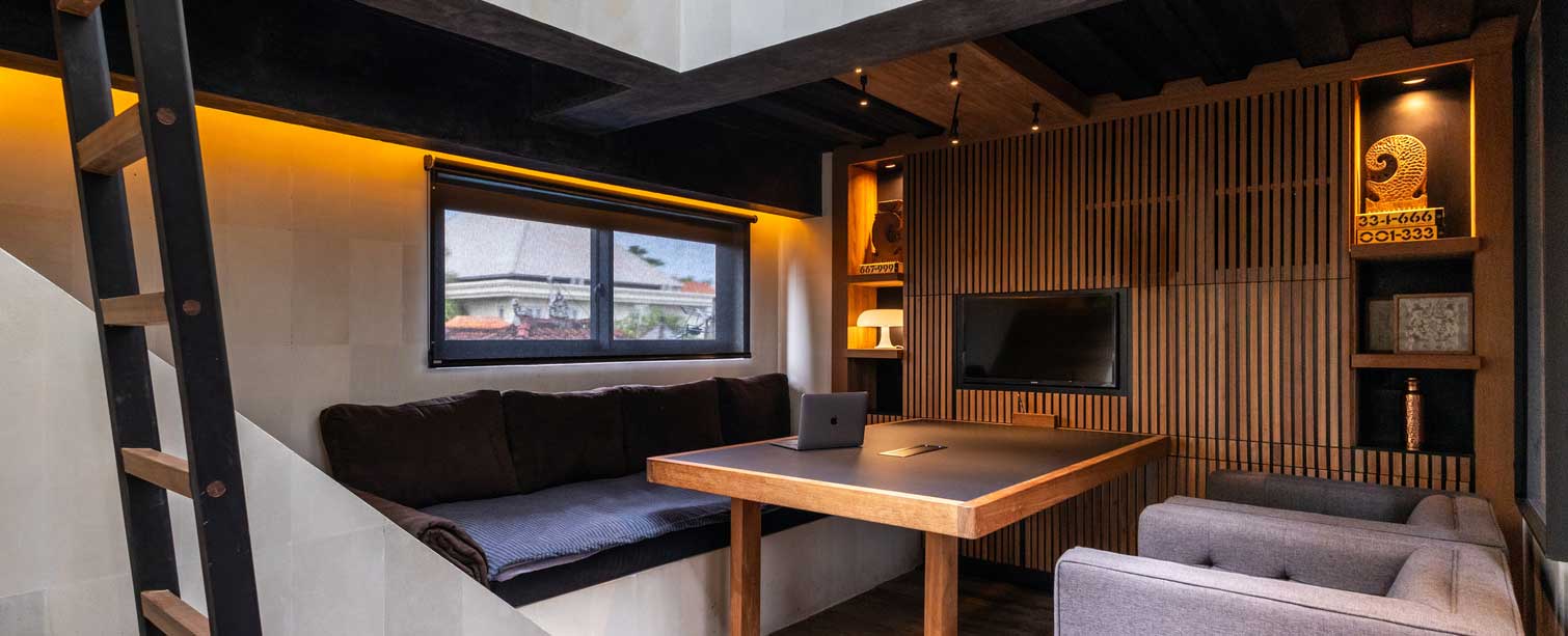 Cozy and modern office interior by Koskaki